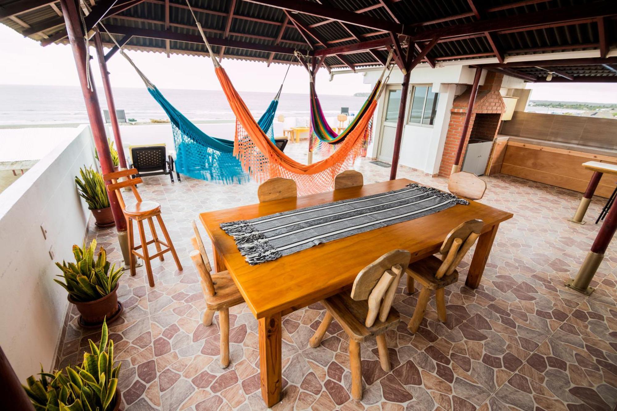 Makena La Boquilla Beach Hostel Картахена Экстерьер фото