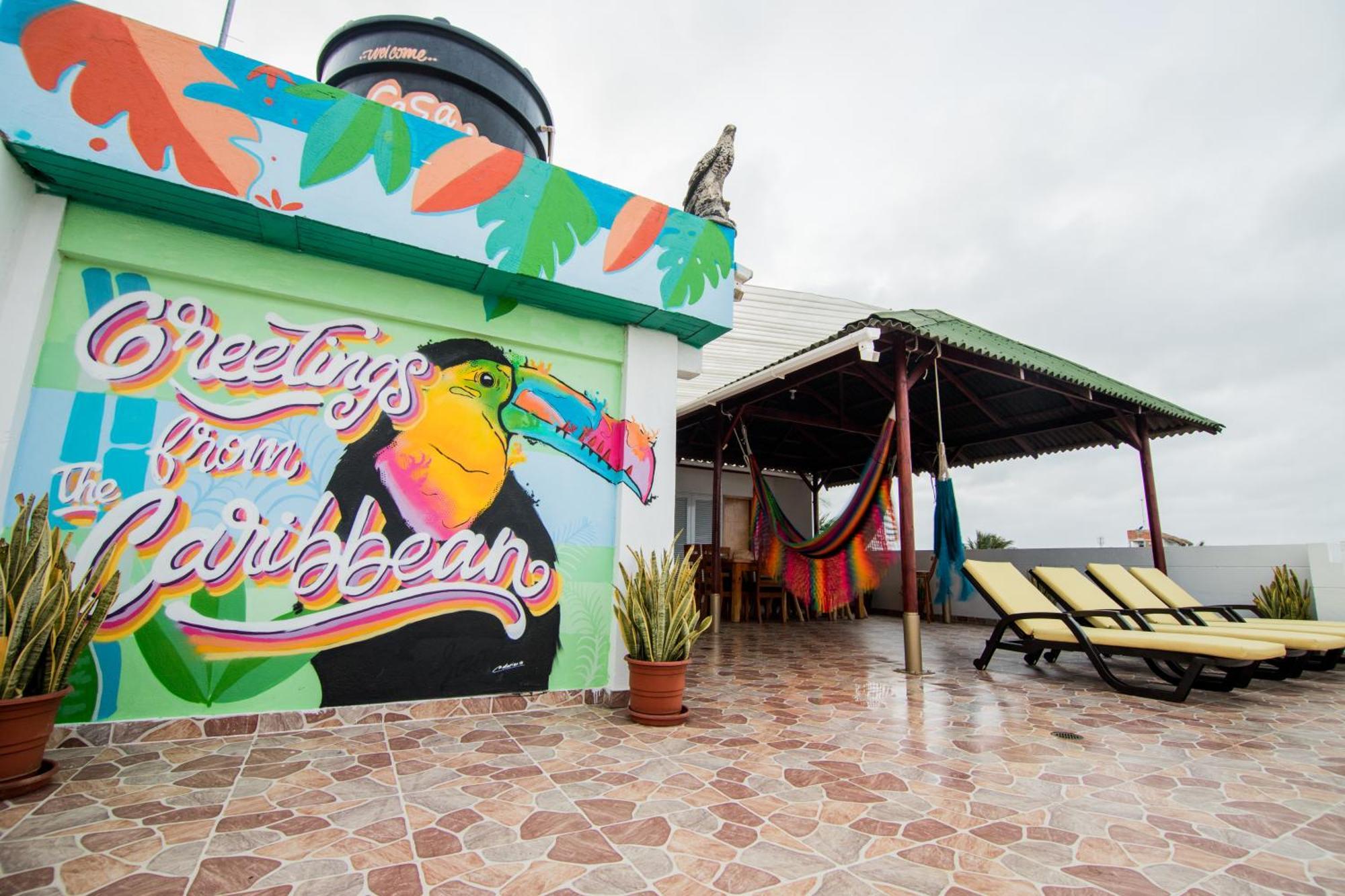 Makena La Boquilla Beach Hostel Картахена Экстерьер фото